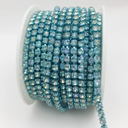 Mermaid Lagoon Rhinestone Chain – SS12 Crystal Trim (10 Yard Roll)