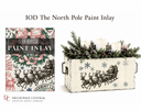 IOD The North Pole Paint Inlays 8" x12" Pad, 8 pages LIMITED EDITION