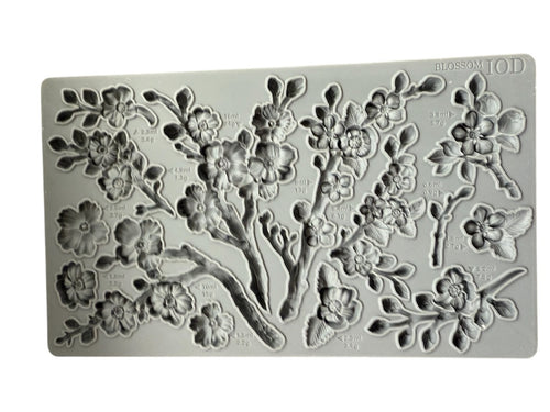 IOD  Blossom Mould, 6" x 10".