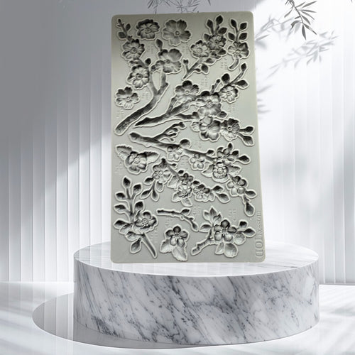 IOD  Blossom Mould, 6" x 10".