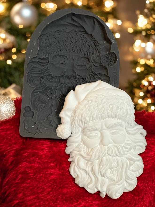 IOD Saint Nick Silicone Mould, 5" x 7"