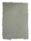 5 SHEETS LIGHT GREEN  Handmade Cotton 5.75" x 8.25" Rag & Recycled paper with fluffy deckle edges