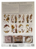 IOD Flowers by the Poets , Rub on Transfer 12" x16" Pad, 8 pages