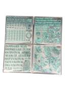 IOD Timely Tale Boxed Stamp Collection 6"x 6" with cases MUST HAVE!