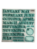 IOD Timely Tale Boxed Stamp Collection 6"x 6" with cases MUST HAVE!
