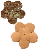 Rhinestone Bloom Embellishments | Finishing Touches| Champagne