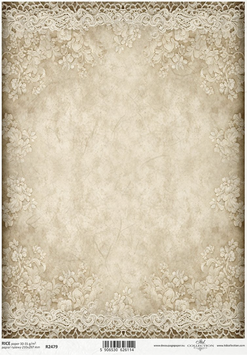 A4 Vintage Lace 1 From ITD 2479