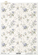 ITD  A4 R2597 Meadow Confetti Rice Paper