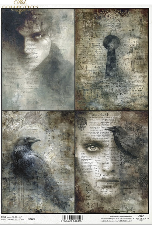 ITD A4 R2720 Keeper of Secrets Paper Rice Paper