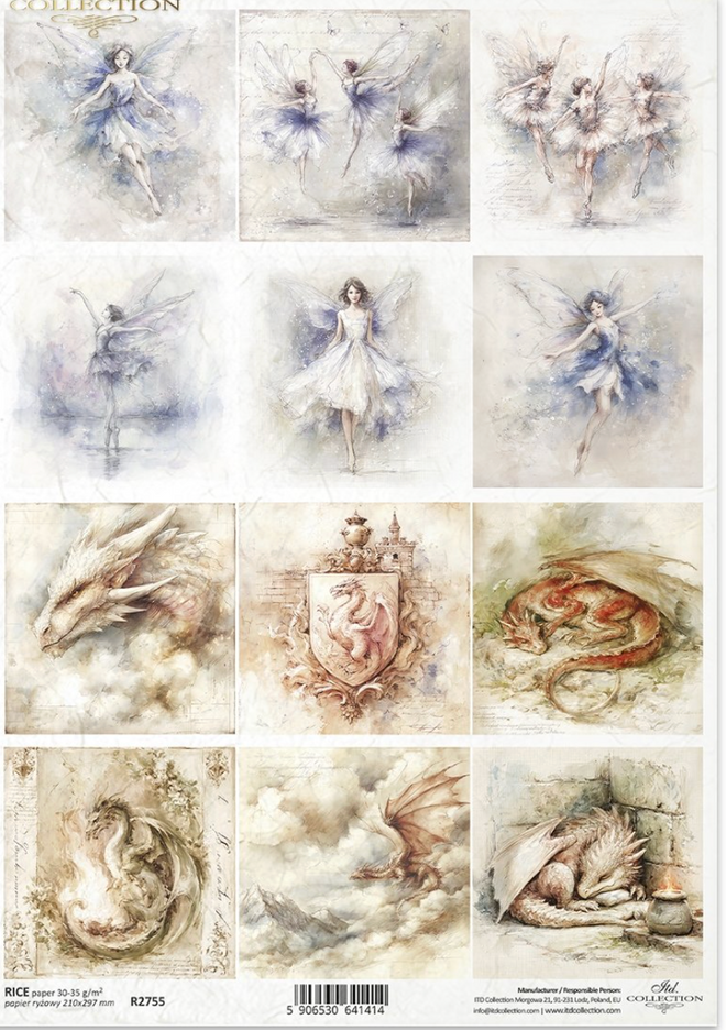 ITD A4 R2755 Where Fairies Keep Dragons