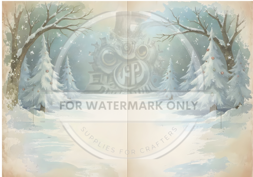 DIGITAL IMAGE: Digital Storybook White Christmas, Storybook Upcycle Collection