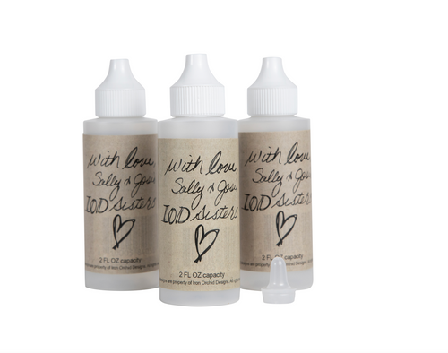 IOD Pack of 3 Empty Ink Bottles to Mix and Blend your unique colors!