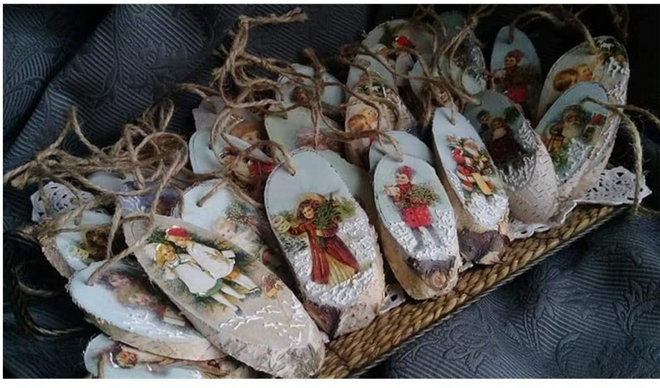 A4 Christmas Small Crafts Decoupage Paper R1022