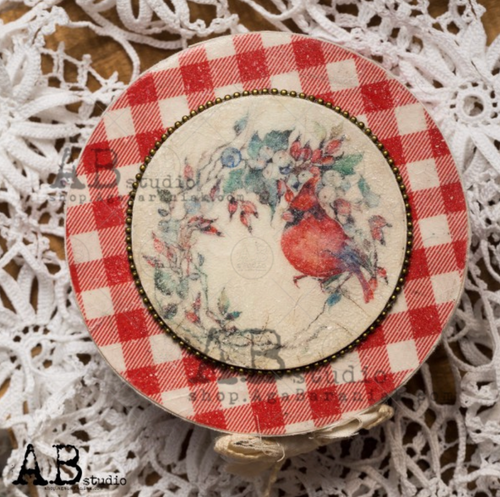 A4 Beautiful Christmas Rice Paper, AB Studios 0222