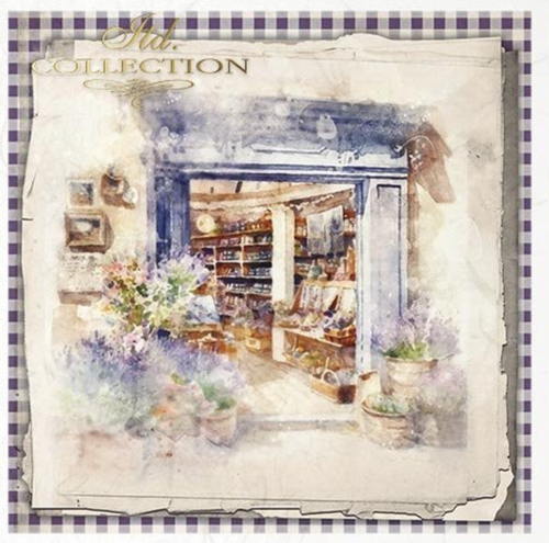 Lavender Window Collection: 5.8 inch / 6 pages