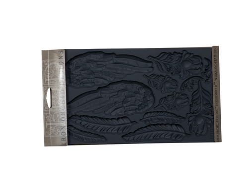 IOD  Wings and Feathers Silicone Mould, 6" x 10"