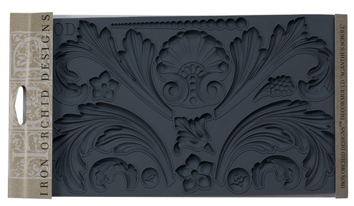IOD Acanthus Silicone Mould, 6" x 10"