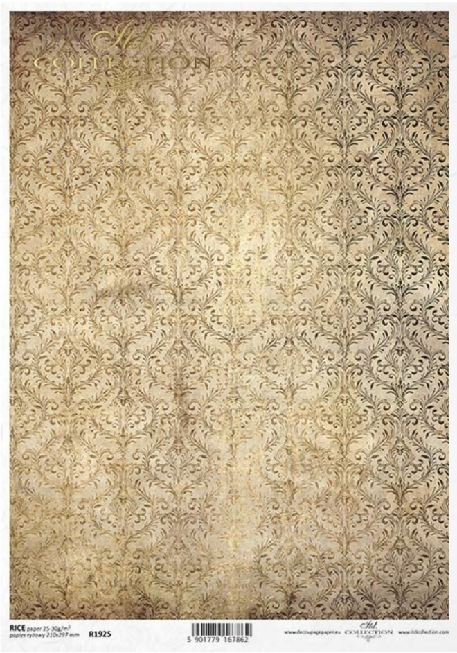 A4 Bronze Damask Background From ITD 1925