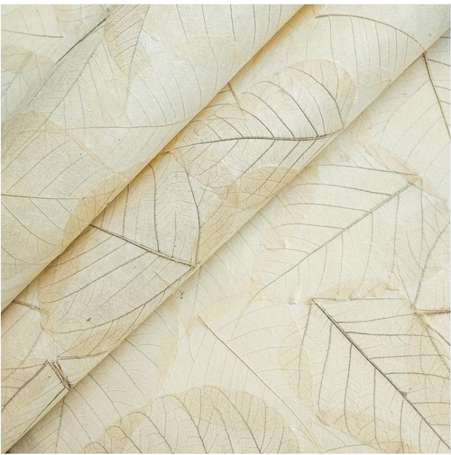 Handmade Natural Buddha Leaf Paper,  22 x 30 inches