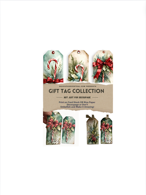 DIGITAL COLLECTION: The Christmas Tag Collection : 42 gift tags!  Instant Download