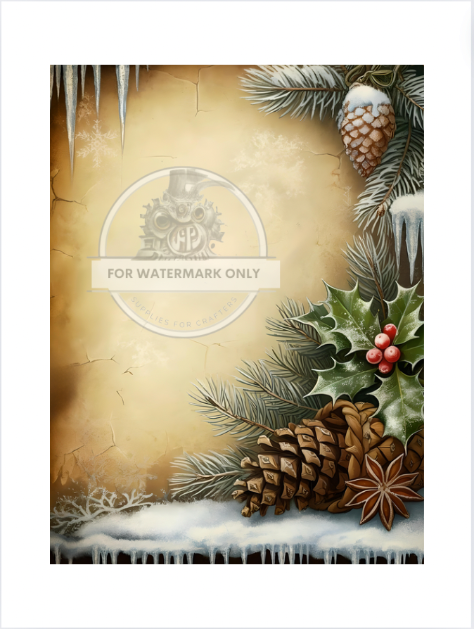 DIGITAL IMAGE: August Christmas Freebie! Digital Image