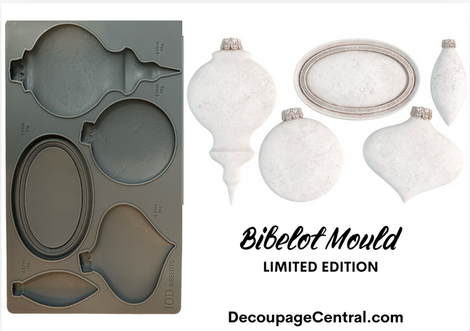 NEW IOD BIBELOT Silicone Mould, 6" x10"  LIMITED EDITION