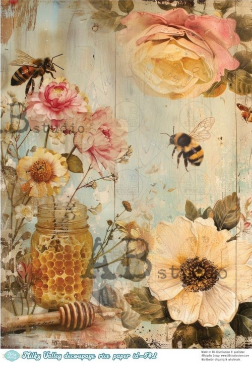 Bees and Honey Bundle: All 3 A4 designs in one click