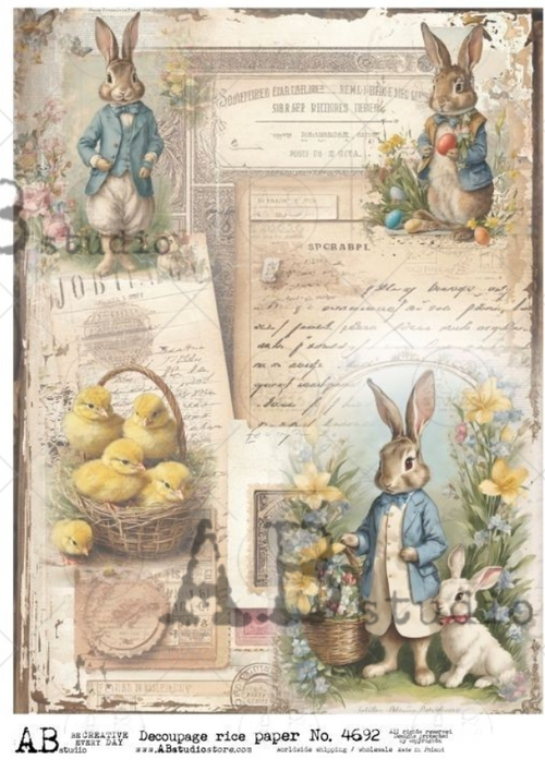 A4 Vintage Easter AB Studios 4692