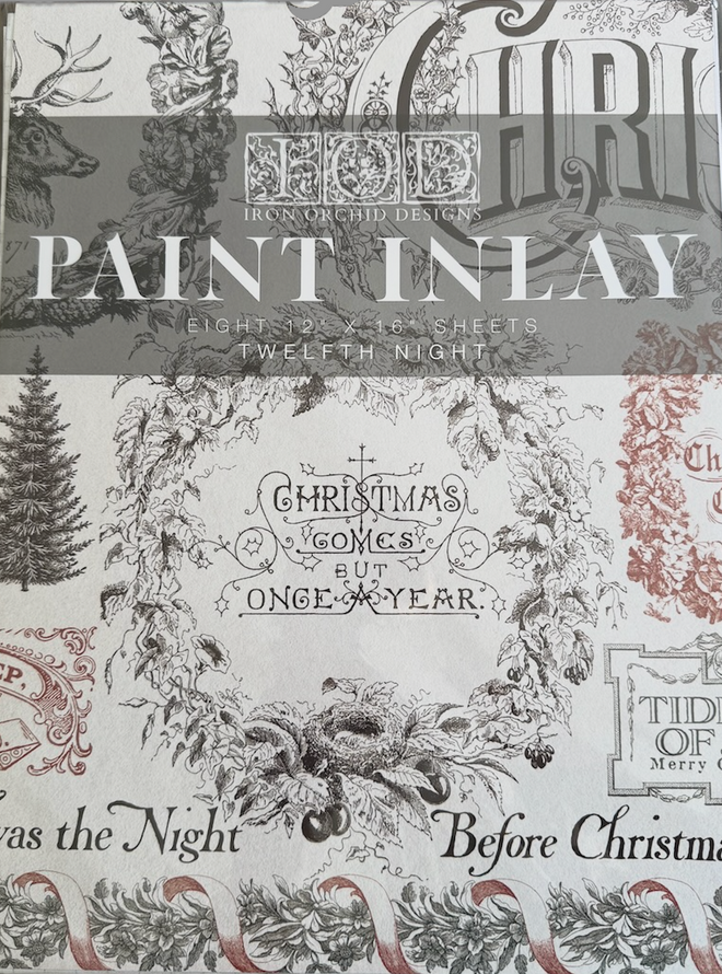 IOD 2025 LImited Edition Paint Inlay Bundle 2 pieces