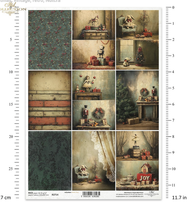 ITD  A4 Christmas Toy Multi Collection R2714