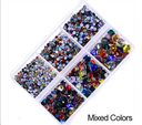 Soft Crystal Mix  "Mix of Colors"– Dimensional Finishing Accents (1200 pc Set)