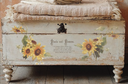 IOD Flowers by the Poets , Rub on Transfer 12" x16" Pad, 8 pages