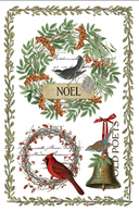 IOD Winter's Calling LIMITED EDITION Rub on Transfer 12" x 8" Pad