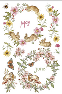 IOD The Bramblewood Diaries Rub on Transfer 12" x 8" Pad