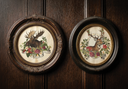 IOD Stag Tavern LIMITED EDITION Rub on Transfer 12" x 8" Pad