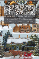IOD A Cotswold Christmas LIMITED EDITION Rub on Transfer 12" x 8" Pad