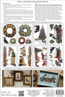 IOD A Cotswold Christmas LIMITED EDITION Rub on Transfer 12" x 8" Pad