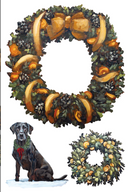 IOD A Cotswold Christmas LIMITED EDITION Rub on Transfer 12" x 8" Pad