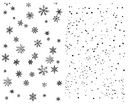 IOD LIMITED EDITION Stamp Flurry 12"x 12" Stamp Set