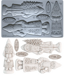 IOD LIMITED EDITION Mould Belsnickel 6" x 10"