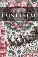 IOD The North Pole Paint Inlays 8" x12" Pad, 8 pages LIMITED EDITION