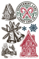 IOD The North Pole Paint Inlays 8" x12" Pad, 8 pages LIMITED EDITION
