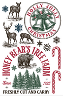 IOD The North Pole Paint Inlays 8" x12" Pad, 8 pages LIMITED EDITION