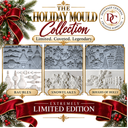 All 3 ENCORE MOULD BUNDLE: Baubles , Boughs of Holly, Snowflakes