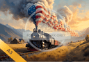 A3 American Steam Rice Paper DC5078 - Decoupage Central