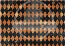 A3 Fall Harlequin Rice Paper DC5089 - Decoupage Central