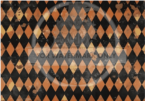 A3 Fall Harlequin Rice Paper DC5089 - Decoupage Central