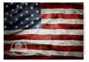 A3 Grunge American Flag Rice Paper DC5000 - Decoupage Central