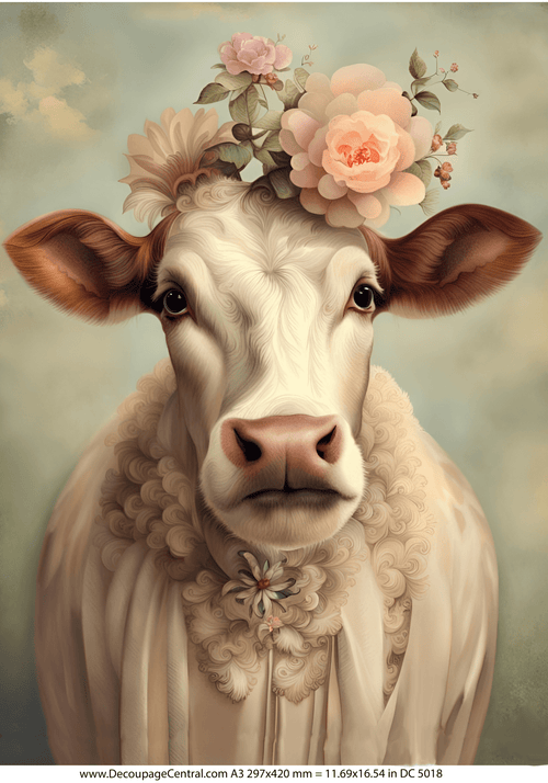 A3 Isn't She Lovely Rice Paper DC5018 - Decoupage Central