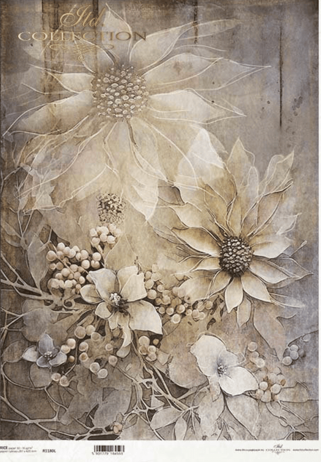 A3 ITD Classic Autumn Decoupage Paper R1180L - Decoupage Central